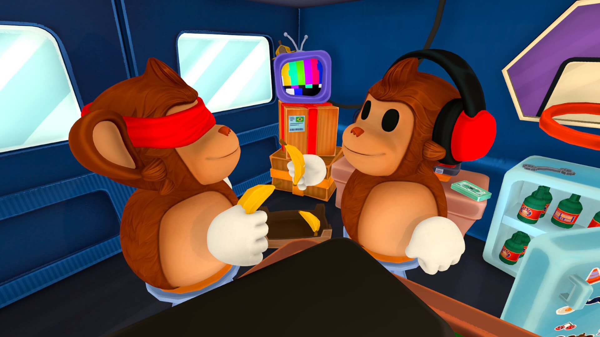 Official current BOMBANANA bomb interaction scene
