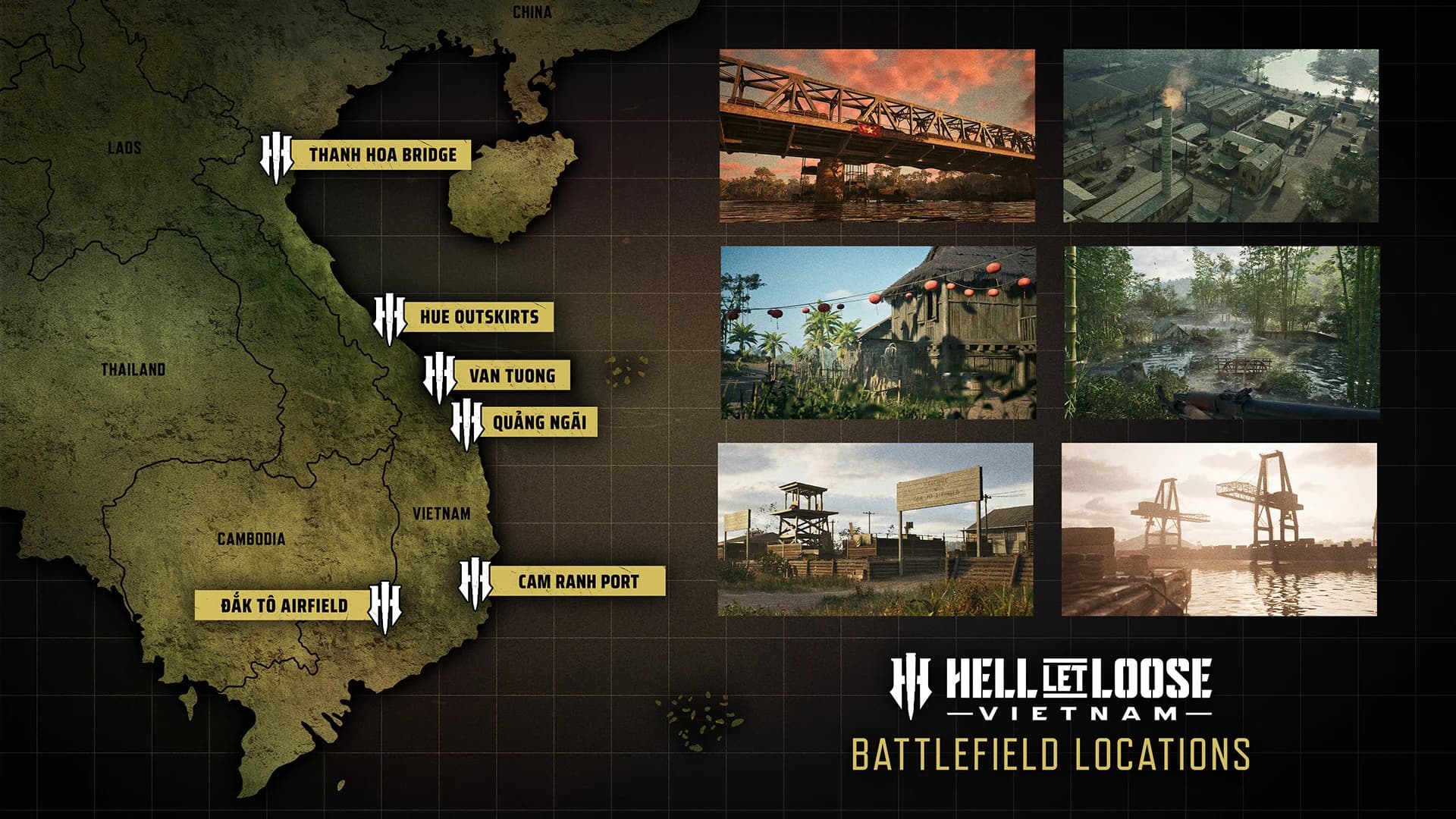 Official Hell Let Loose Vietnam launch map overview artwork