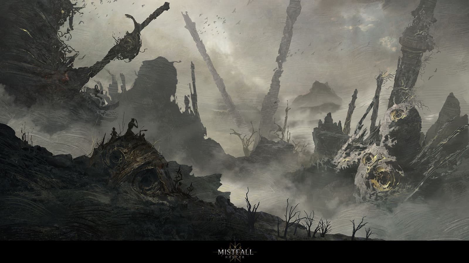 Official Mistfall Hunter ruins environment scene
