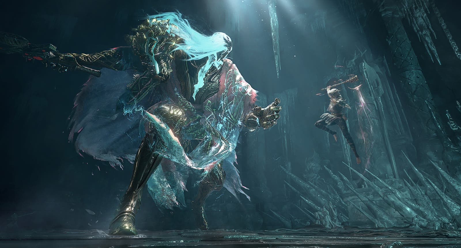Official Mistfall Hunter hunter in combat