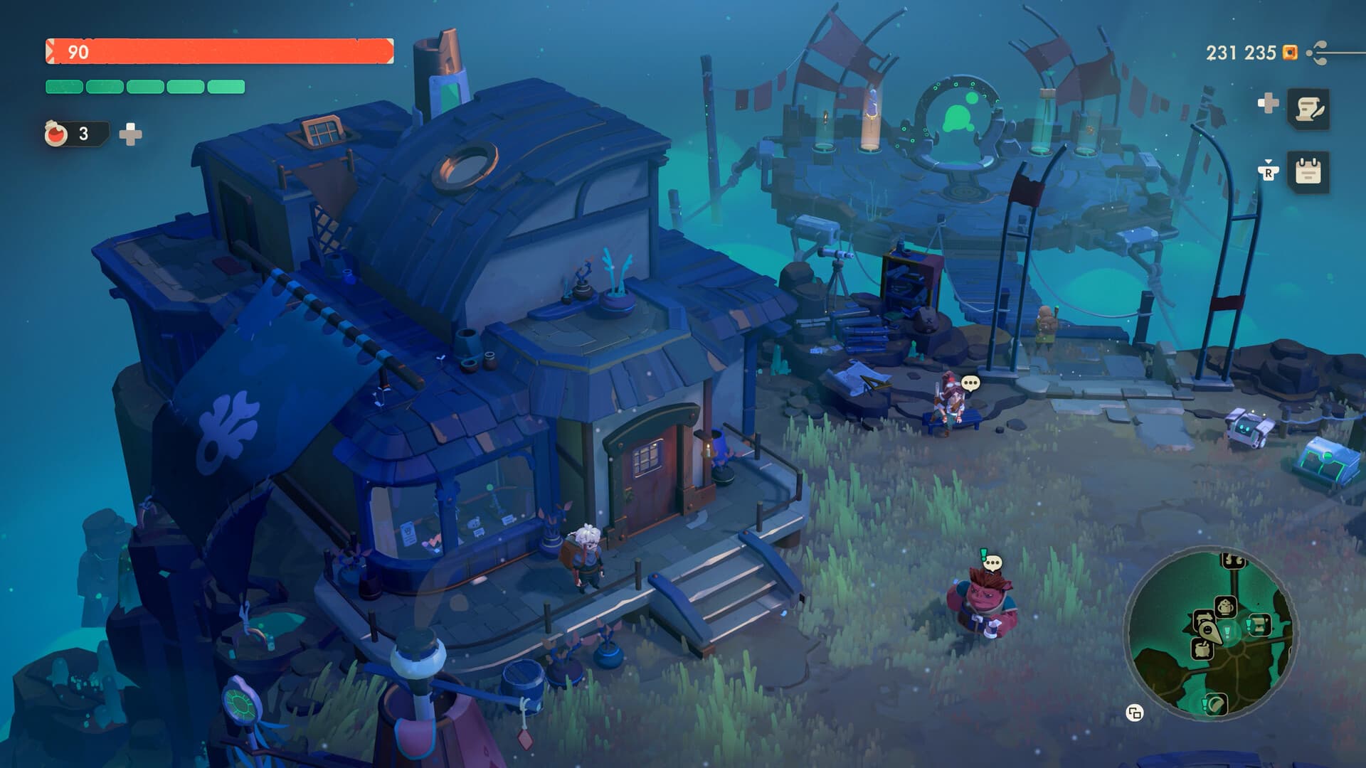 Moonlighter 2 official current equipment upgrade scene