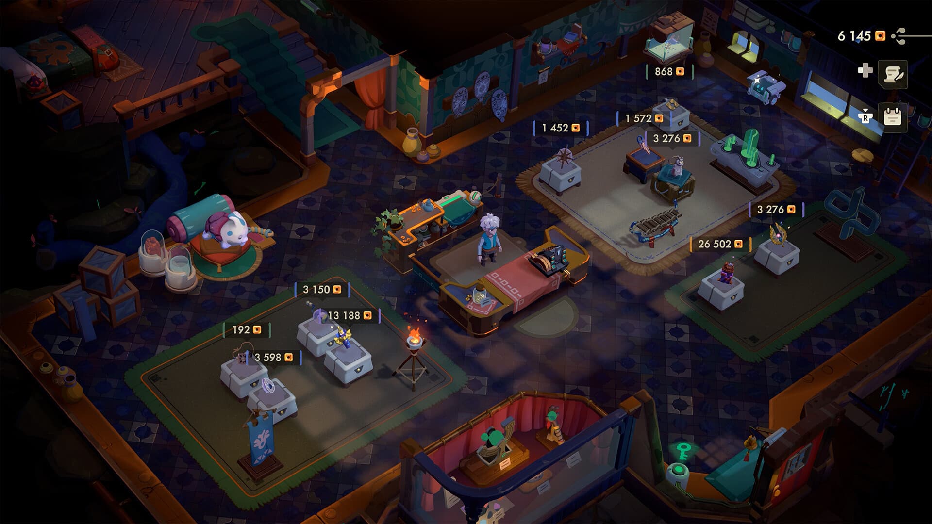 Moonlighter 2 official current shop pricing scene
